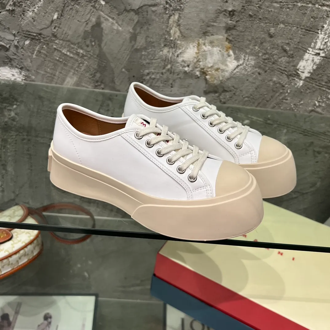👟👟Ex-factory price 480👟👟 Women's Shoe Factory ~ The most correct version of Marni big-toe shoes 35-40